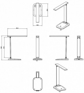 Настольная лампа офисная Arte Lamp London A5124LT-1BK в Карталах - kartaly.mebel24.online | фото 2