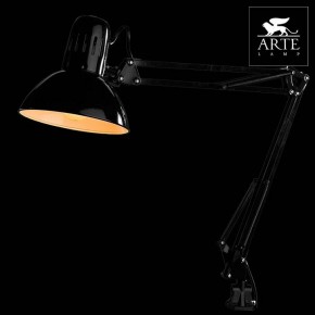 Настольная лампа офисная Arte Lamp Senior A6068LT-1BK в Карталах - kartaly.mebel24.online | фото 3