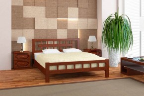 НАТАЛИ-5 Кровать из массива (Орех) в Карталах - kartaly.mebel24.online | фото