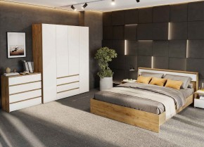 НЕКСТ 1 Спальня (Дуб Золотой/Белый) в Карталах - kartaly.mebel24.online | фото 1