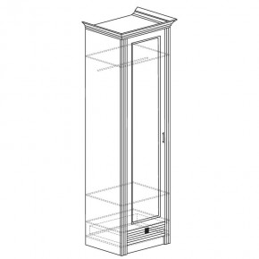 ОРЛЕАН Гостиная (модульная) ясень белый в Карталах - kartaly.mebel24.online | фото 9