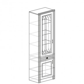 ОРЛЕАН Гостиная (модульная) ясень темный в Карталах - kartaly.mebel24.online | фото 7