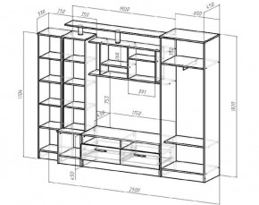 ОСКАР Гостиная (ЯШТ/ЯШС) в Карталах - kartaly.mebel24.online | фото 2