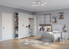 Пенал 1-ств с 4-мя ящиками и нишей "Сандра" в Карталах - kartaly.mebel24.online | фото 2