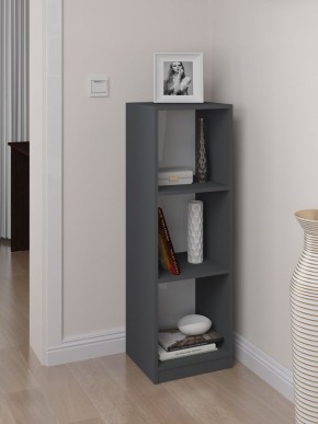 Пенал открытый мини Дублин (Графит) в Карталах - kartaly.mebel24.online | фото 2