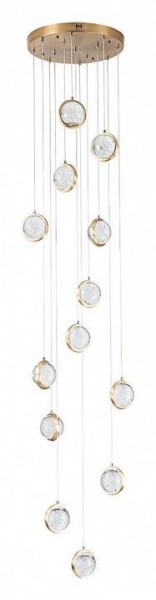 Подвесная люстра Arte Lamp Faberge A2451SP-75PB в Карталах - kartaly.mebel24.online | фото