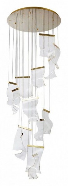 Подвесная люстра Arte Lamp Grappolo A2283SP-14GO в Карталах - kartaly.mebel24.online | фото