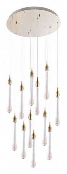 Подвесная люстра Arte Lamp Raindrop A1803LM-36PB в Карталах - kartaly.mebel24.online | фото