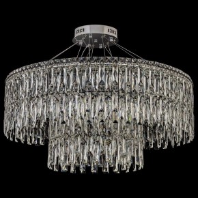 Подвесная люстра Arti Lampadari Ovindoli Nickel Ovindoli L 1.5.80+40.100 N в Карталах - kartaly.mebel24.online | фото 3