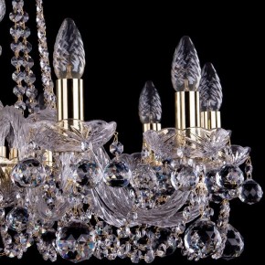 Подвесная люстра Bohemia Ivele Crystal 1402 1402/10/240/G/Balls в Карталах - kartaly.mebel24.online | фото 2