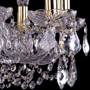 Подвесная люстра Bohemia Ivele Crystal 1402 1402/10/240/G/Leafs в Карталах - kartaly.mebel24.online | фото 3