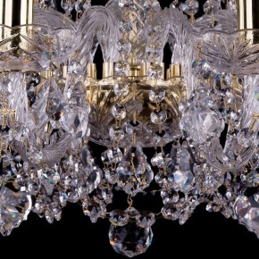 Подвесная люстра Bohemia Ivele Crystal 1402 1402/10/240/G/Leafs в Карталах - kartaly.mebel24.online | фото 5