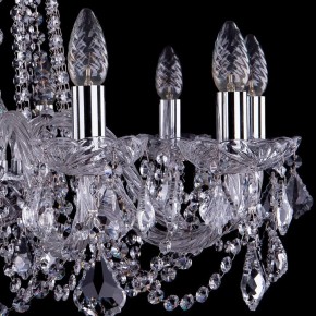 Подвесная люстра Bohemia Ivele Crystal 1402 1402/10/240/Ni/Leafs в Карталах - kartaly.mebel24.online | фото 2