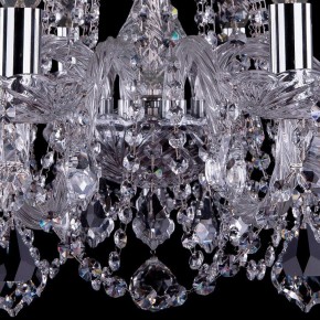 Подвесная люстра Bohemia Ivele Crystal 1402 1402/10/240/Ni/Leafs в Карталах - kartaly.mebel24.online | фото 3