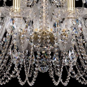 Подвесная люстра Bohemia Ivele Crystal 1402 1402/16+8/400/G в Карталах - kartaly.mebel24.online | фото 3