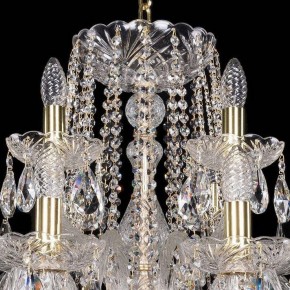 Подвесная люстра Bohemia Ivele Crystal 1402 1402/16+8/400/G в Карталах - kartaly.mebel24.online | фото 4