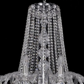 Подвесная люстра Bohemia Ivele Crystal 1402 1402/18/400/Ni в Карталах - kartaly.mebel24.online | фото 4