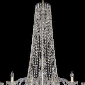 Подвесная люстра Bohemia Ivele Crystal 1402 1402/20/530/h-164/G в Карталах - kartaly.mebel24.online | фото 3