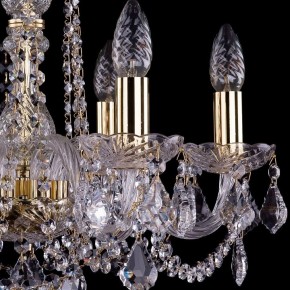 Подвесная люстра Bohemia Ivele Crystal 1402 1402/6/160/G/Leafs в Карталах - kartaly.mebel24.online | фото 2