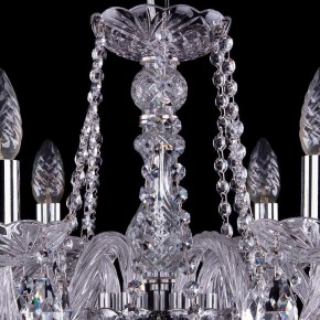 Подвесная люстра Bohemia Ivele Crystal 1402 1402/6/195/Ni в Карталах - kartaly.mebel24.online | фото 5