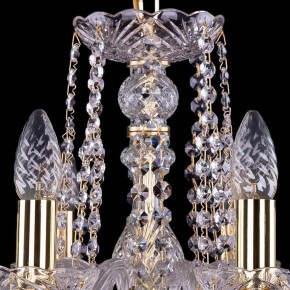 Подвесная люстра Bohemia Ivele Crystal 1402 1402/8/160/G в Карталах - kartaly.mebel24.online | фото 4