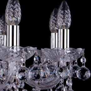 Подвесная люстра Bohemia Ivele Crystal 1402 1402/8/195/Ni/Balls в Карталах - kartaly.mebel24.online | фото 2