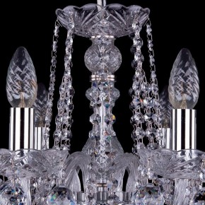 Подвесная люстра Bohemia Ivele Crystal 1402 1402/8/195/Ni/Balls в Карталах - kartaly.mebel24.online | фото 5