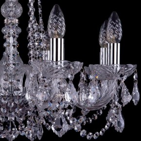 Подвесная люстра Bohemia Ivele Crystal 1402 1402/8/195/Ni/Leafs в Карталах - kartaly.mebel24.online | фото 2