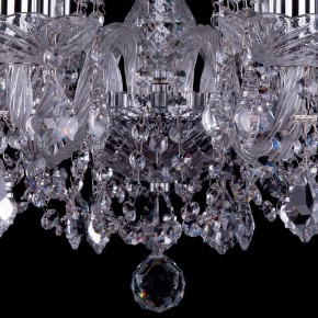 Подвесная люстра Bohemia Ivele Crystal 1402 1402/8/195/Ni/Leafs в Карталах - kartaly.mebel24.online | фото 3