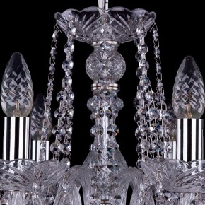 Подвесная люстра Bohemia Ivele Crystal 1402 1402/8/195/Ni/Leafs в Карталах - kartaly.mebel24.online | фото 4