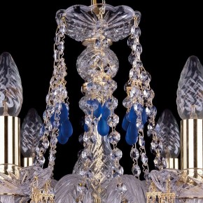 Подвесная люстра Bohemia Ivele Crystal 1410 1410/6/160/G/V3001 в Карталах - kartaly.mebel24.online | фото 4