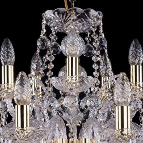 Подвесная люстра Bohemia Ivele Crystal 1411 1411/10+5/240/G/Balls в Карталах - kartaly.mebel24.online | фото 4