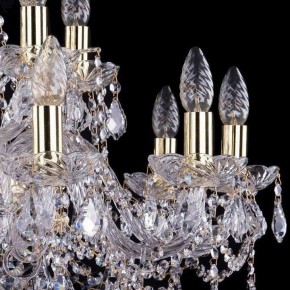 Подвесная люстра Bohemia Ivele Crystal 1411 1411/10+5/240/G/Leafs в Карталах - kartaly.mebel24.online | фото 2