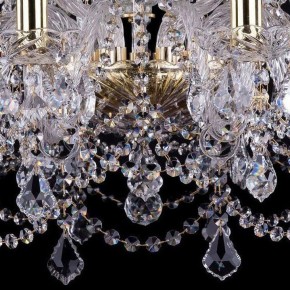 Подвесная люстра Bohemia Ivele Crystal 1411 1411/10+5/240/G/Leafs в Карталах - kartaly.mebel24.online | фото 3