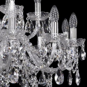 Подвесная люстра Bohemia Ivele Crystal 1411 1411/12+6/300/Ni в Карталах - kartaly.mebel24.online | фото 2
