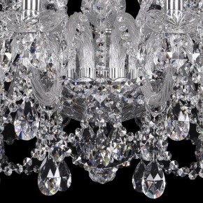 Подвесная люстра Bohemia Ivele Crystal 1411 1411/12+6/300/Ni в Карталах - kartaly.mebel24.online | фото 3
