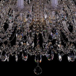 Подвесная люстра Bohemia Ivele Crystal 1411 1411/16/400/XL-115/G в Карталах - kartaly.mebel24.online | фото 3