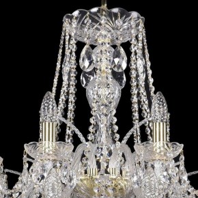 Подвесная люстра Bohemia Ivele Crystal 1411 1411/16+8/360/2d/G в Карталах - kartaly.mebel24.online | фото 4