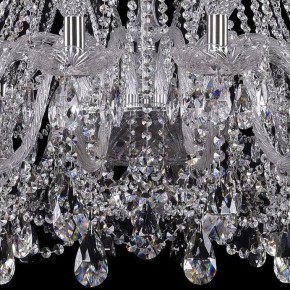 Подвесная люстра Bohemia Ivele Crystal 1411 1411/18/400/h-113/Ni в Карталах - kartaly.mebel24.online | фото 3
