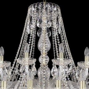Подвесная люстра Bohemia Ivele Crystal 1411 1411/24+12/460/G в Карталах - kartaly.mebel24.online | фото 4