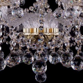 Подвесная люстра Bohemia Ivele Crystal 1413 1413/10+5/300/G/Balls в Карталах - kartaly.mebel24.online | фото 4