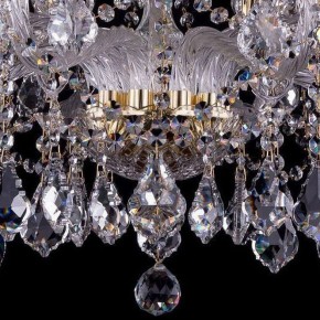 Подвесная люстра Bohemia Ivele Crystal 1413 1413/10+5/300/G/Leafs в Карталах - kartaly.mebel24.online | фото 3