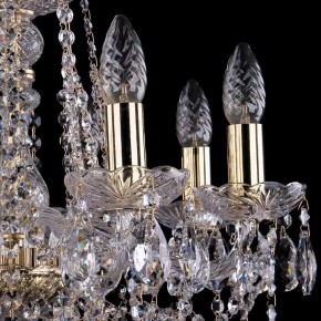 Подвесная люстра Bohemia Ivele Crystal 1413 1413/8/165/G/Tube в Карталах - kartaly.mebel24.online | фото 2