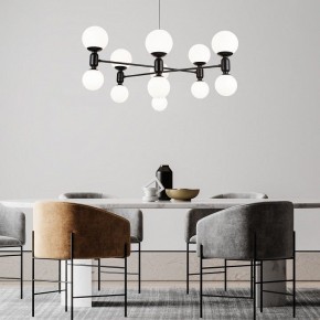 Подвесная люстра Eurosvet Bubble 30182 черный в Карталах - kartaly.mebel24.online | фото 3