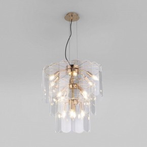 Подвесная люстра Eurosvet Claire 60171 золото в Карталах - kartaly.mebel24.online | фото 2