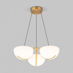 Подвесная люстра Eurosvet Emisfero 50083/3 LED золото в Карталах - kartaly.mebel24.online | фото 2