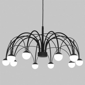 Подвесная люстра Eurosvet Ragno 90034/10 LED черный в Карталах - kartaly.mebel24.online | фото