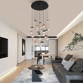 Подвесная люстра Favourite Luna 4371-27P в Карталах - kartaly.mebel24.online | фото 3