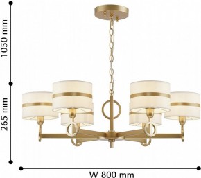 Подвесная люстра Favourite Mateo 2634-6P в Карталах - kartaly.mebel24.online | фото 8