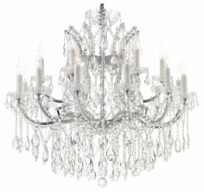 Подвесная люстра iLamp Diamond 6071-18 CR+CL в Карталах - kartaly.mebel24.online | фото